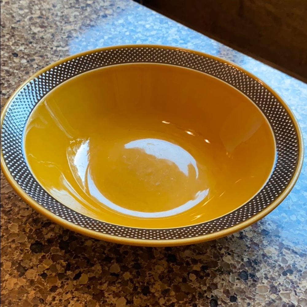 Vtg Aurora Ironstone Harmony House Serving Bowl - Picture 2 of 11